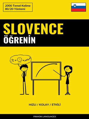cover image of Slovence Öğrenin--Hızlı / Kolay / Etkili